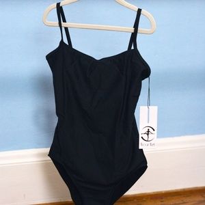 Wear Moi Diane Camisole Leotard Black, Child 12/14